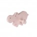 WALL HOOK :HAPPY HIPPOS PINK